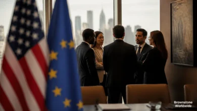 Trump Threatens EU with ‘Big Price’ Tariffs After Brussels Fines Google Billion