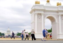 Trump’s plan for a triumphal arch in the nation’s capital is getting another review