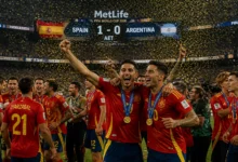 Spain Crowned World Cup Champions in Extra Time : Messi in Tears, Trump Refuses to Leave Stage