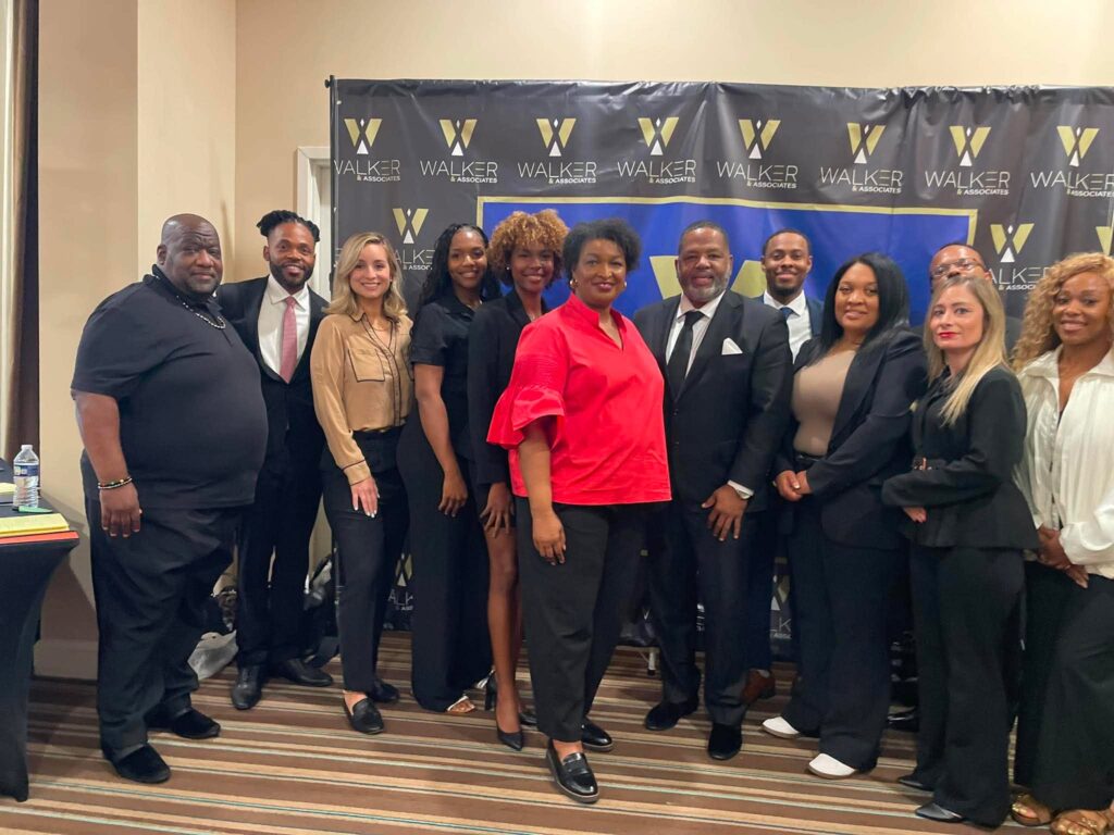 James Walker and Associates with Stacy Abrams 