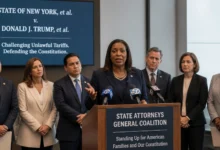 25 States Sue Trump Administration to Block ‘Unlawful’ Tariffs on Dozens of Countries