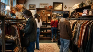 Thrifting for Fall: How to Score Designer Home Decor and Vintage Clothes on Thrift Shop Day