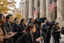 Judge Weighs Trump’s White House Press Ban as DOJ Defends the Move in Court