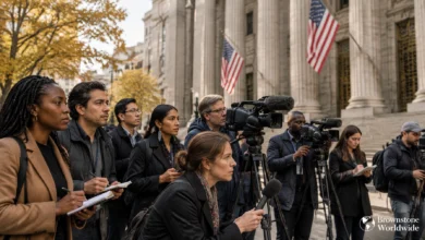 Judge Weighs Trump’s White House Press Ban as DOJ Defends the Move in Court
