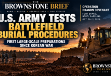 U.S. Army Tests Large-Scale Battlefield Burial Procedures for First Time Since Korean War