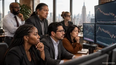Wall Street Closes Lower as Bank Earnings Kick Off and Chip Stocks Slide, With September Inflation Report Due Wednesday Wall Street Closes Lower as Bank Earnings Kick Off and Chip Stocks Slide, With September Inflation Report Due Wednesday