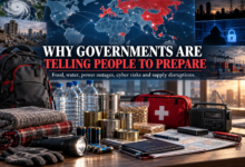 Why Governments Are Telling People to Stockpile Emergency Supplies — And What the Warnings Really Mean