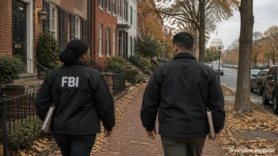 Federal Agents Search Rep. Ilhan Omar’s Washington Home Federal Agents Search Rep. Ilhan Omar’s Washington Home