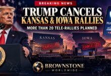 Trump Cancels Kansas and Iowa Rallies, Shifts to More Than 20 Telephone Events Before Midterms